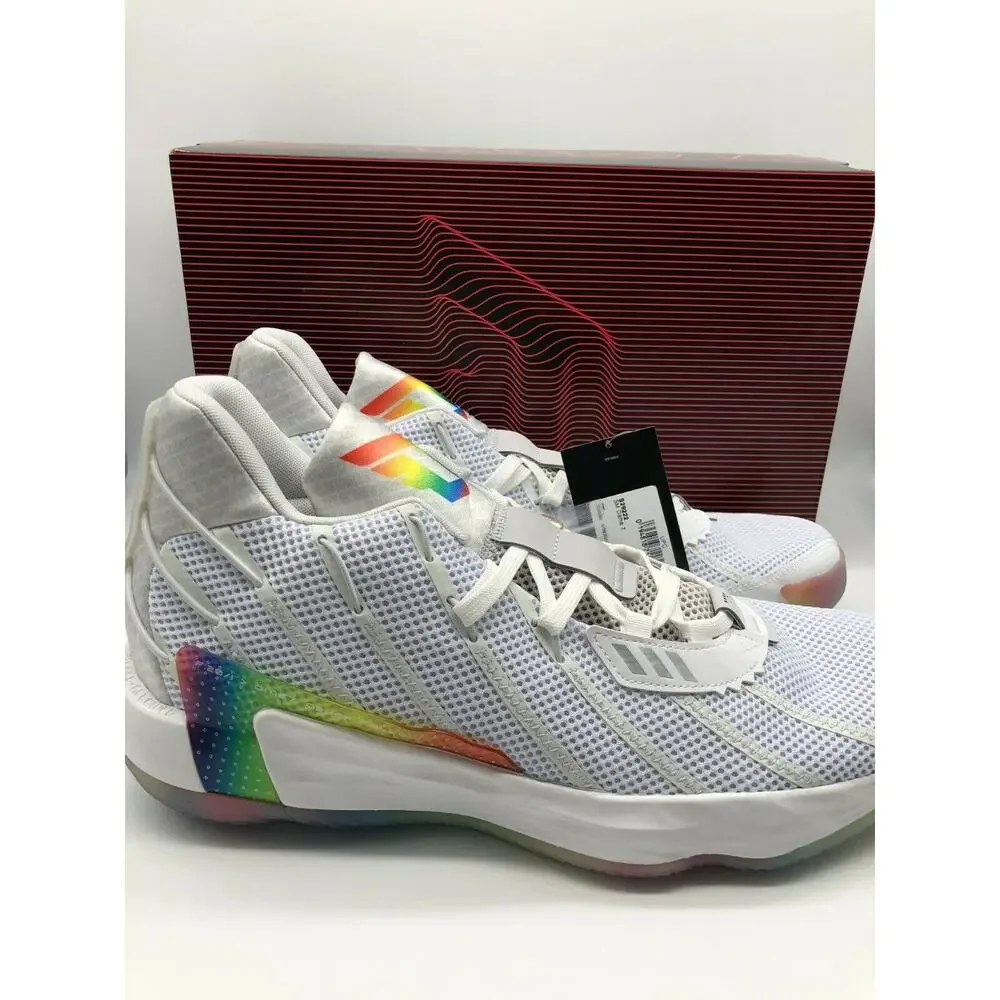 adidas Men’s Dame 7 Never Follow 2021 Damian Lillard Basketball Shoes Size 14.5